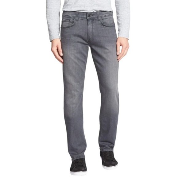 NEW PAIGE Federal TRANSCEND Slim Straight Leg Jeans Sz 28 30x33 NWT Walter 0062